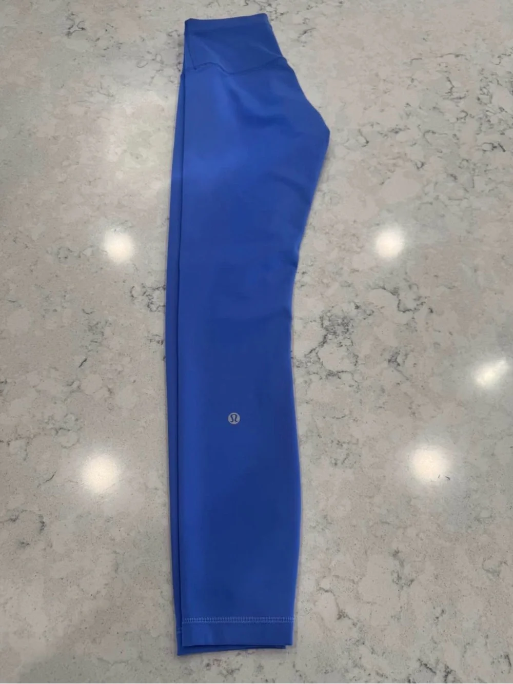 Lululemon Wunder Train High Rise Tight 25” Size 4, Blue